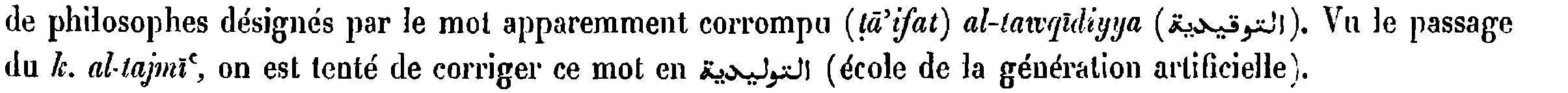 Arabic reading and conjectural correction in Kraus, p.&nbsp;125, n.&nbsp;3